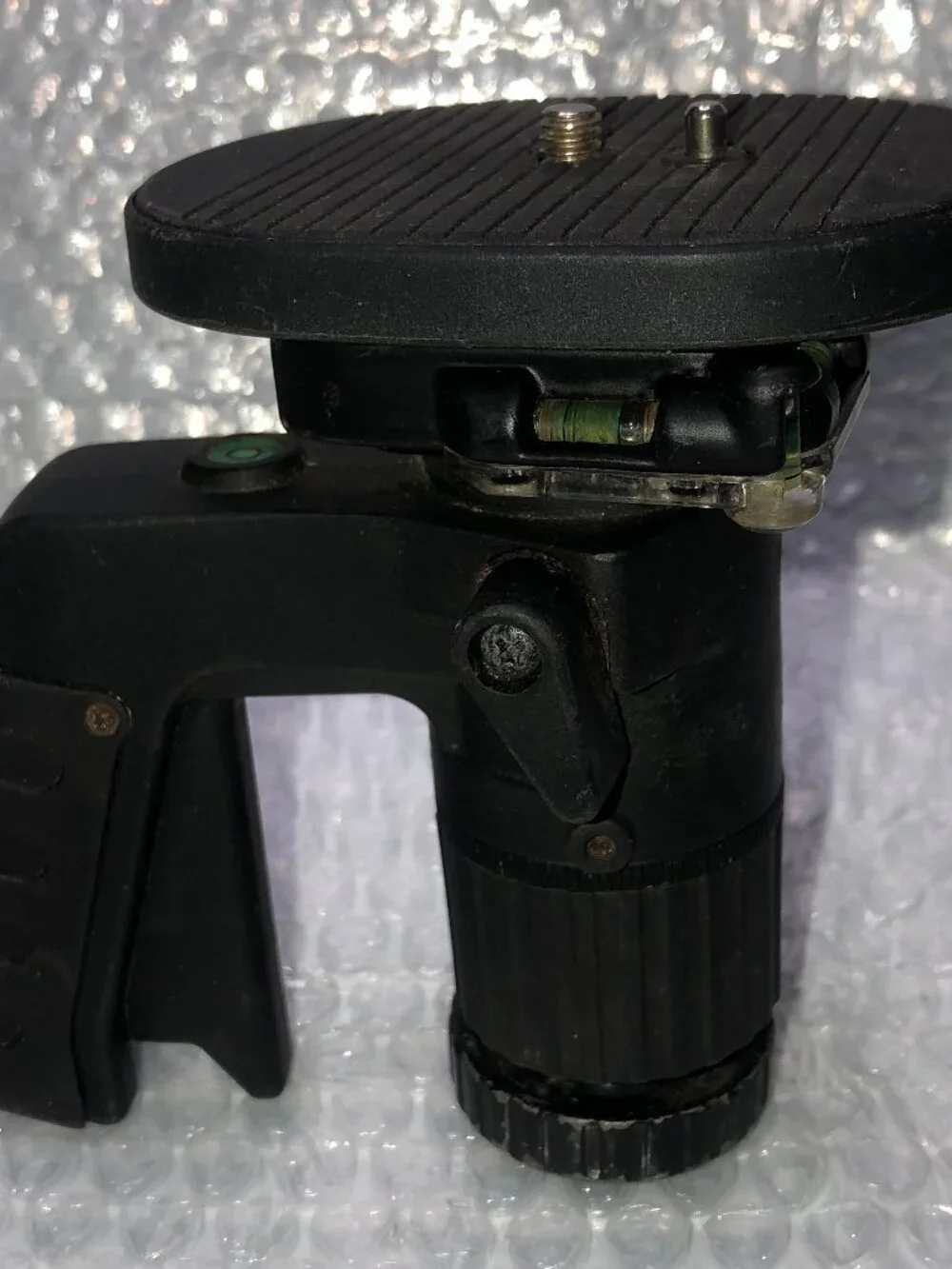 Sunpak PlatinumPlus Fluid Video Tripod Head Camera Mount + Quick Release Plate